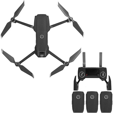 Skin de Cuerpo PVC Fibra de Carbono 3D SUNNYLIFE Negro