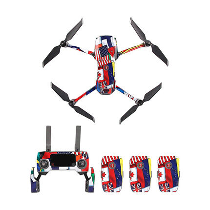 Skin de Cuerpo PVC Países SUNNYLIFE para Mavic 2