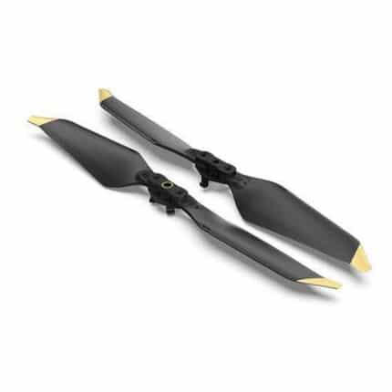 2 Pares de Hélices Low Noise Franja Dorada Mavic Pro